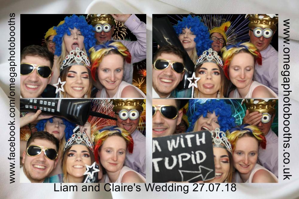 Liam & Claire's Wedding | View more photos from the event at gallery.omegaphotobooths.co.uk/u/Omega-Photobooths/Liam-Claires-Wedding